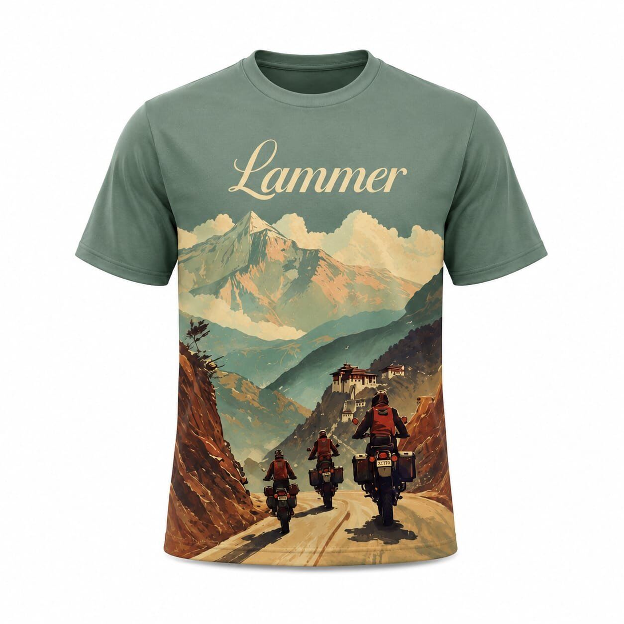 The Lam Moto – Premium Outdoor Adventure Graphic T-Shirt | Quick-Dry Performance Tee