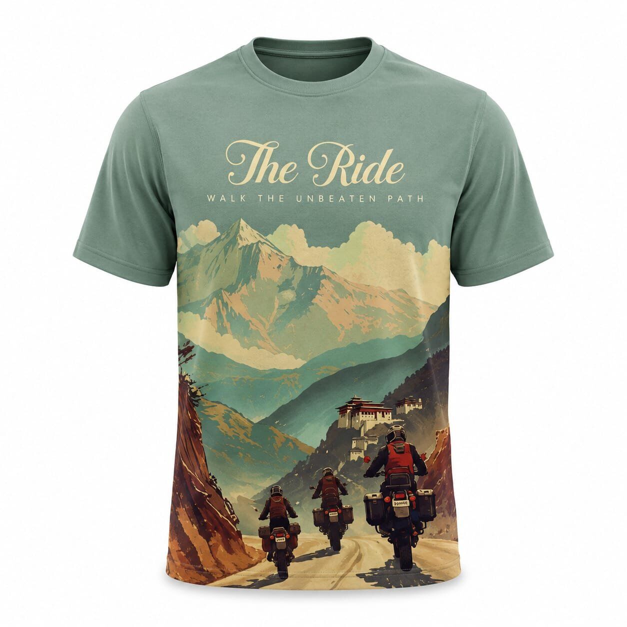The Ride – Premium Outdoor Adventure Graphic T-Shirt | Quick-Dry Performance Tee - Image 9